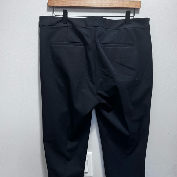 Lauren Ralph Lauren Black Cropped Trouser Pants Size 12 - Picture 5 of 10
